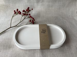 Dekotablett aus Raysin